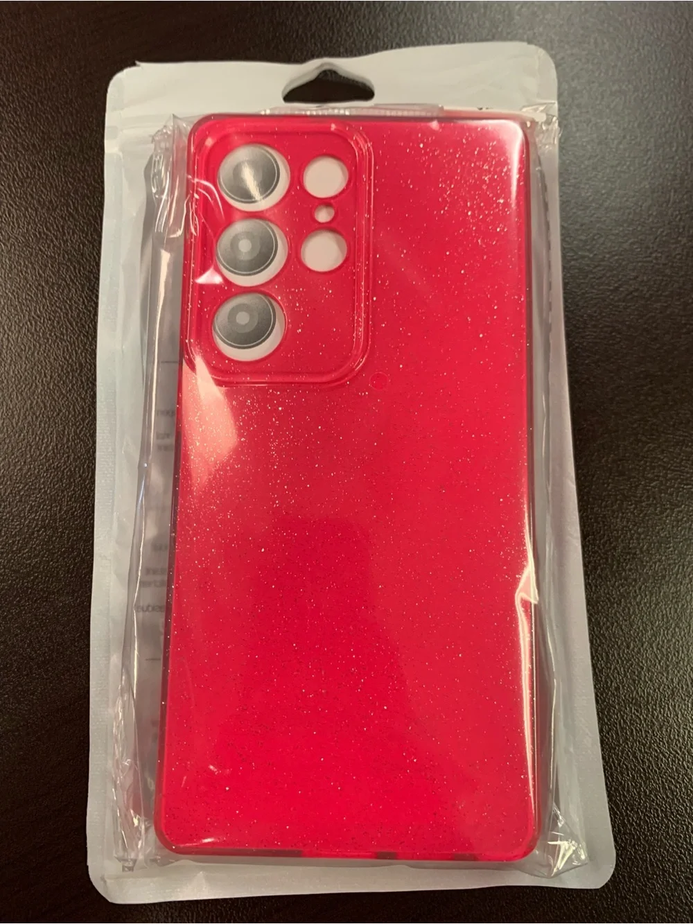 Sparkle Red Samsung galaxy S25 ultra Phone Case